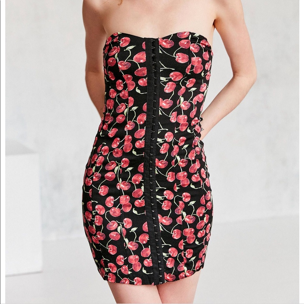 Urban outfitters cherry bodycon